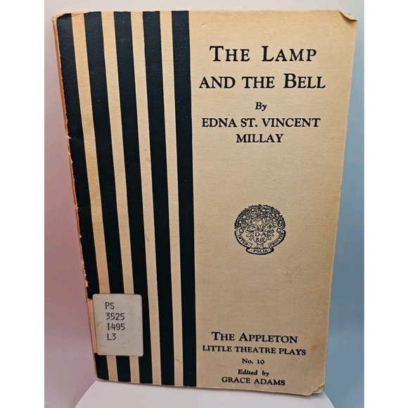 Unbranded Other - The Lamp And The Bell By Edna St. Vincent Millay 1921 Antique PlayBook